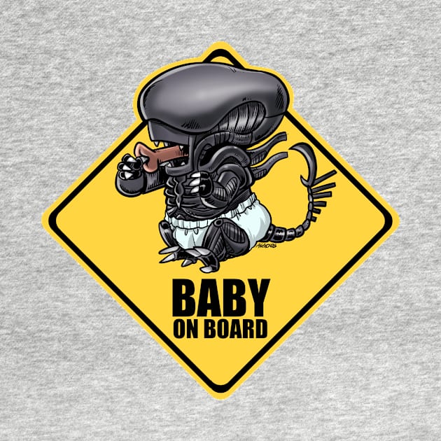 Baby on board by Albo